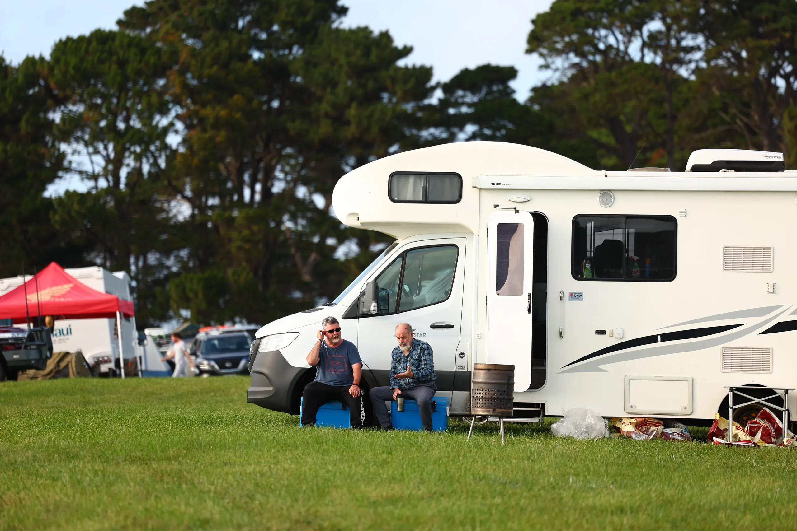 Caravan exterior