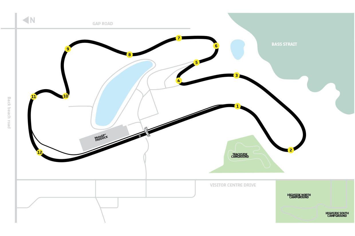 Map of Campgrounds