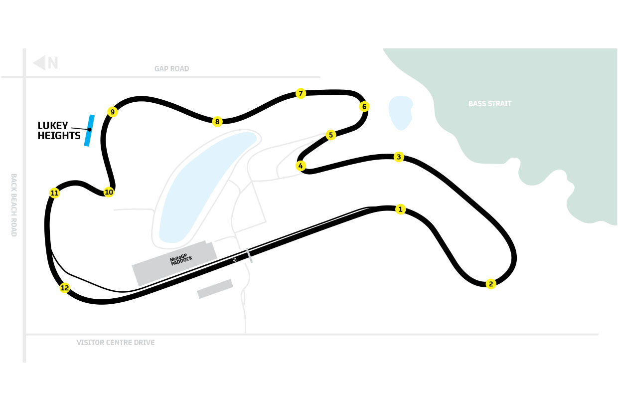 Champions Grandstand Map